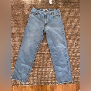 Men’s Vintage Levi's Straight Relaxed Fit 550’s Blue Jeans 38x34